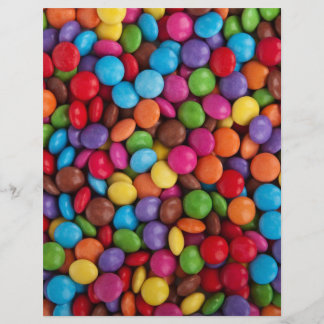 Colourful Chocolate Candy Flyer