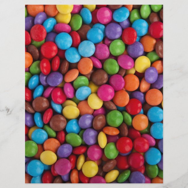 Colourful Chocolate Candy Flyer (Front)