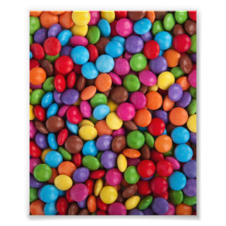 Colourful Chocolate Candy Photo Print