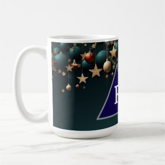 Colourful Christmas balls and stars  Coffee Mug