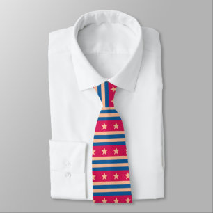 Colourful Christmas Gift Ideas Modern Geometric  Tie