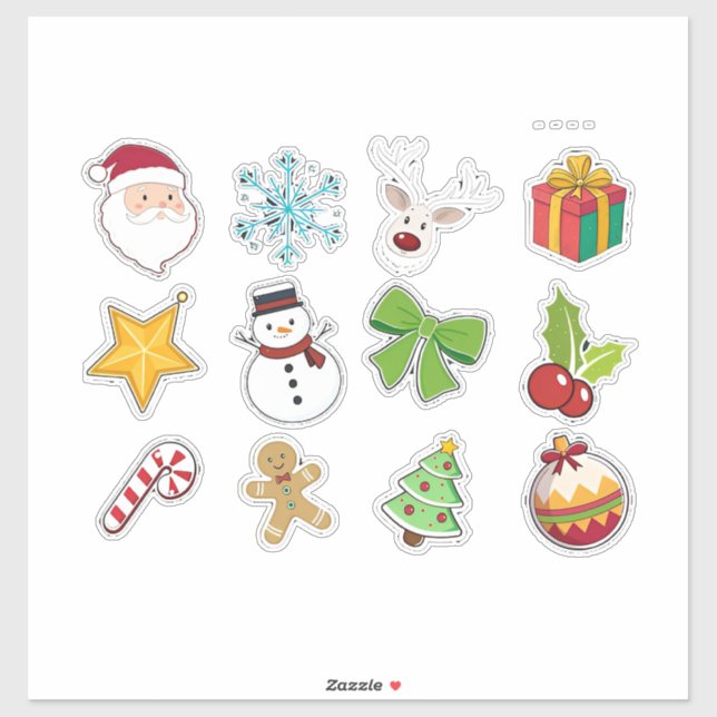 Colourful Christmas Icons (Sheet)