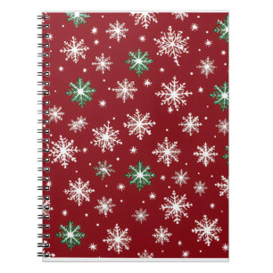 Colourful Christmas Notebook – Festive Winter Desi