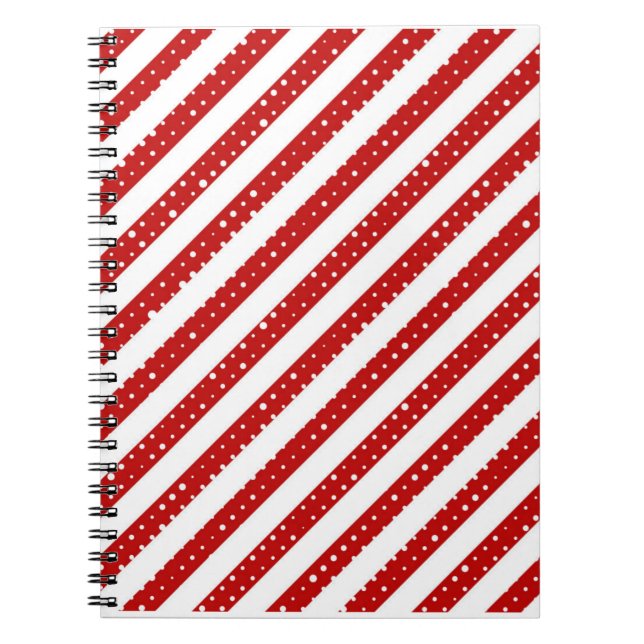 Colourful Christmas Notebook – Festive Winter Desi (Front)