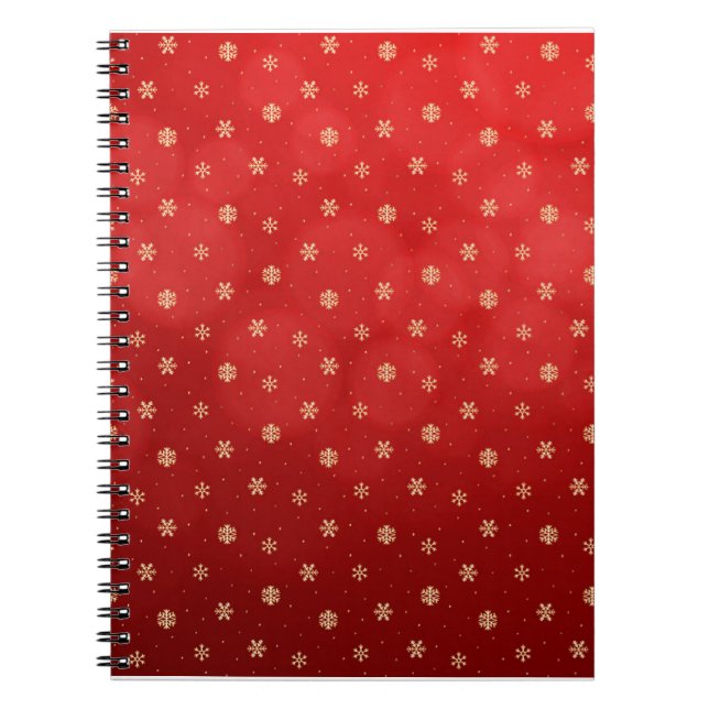 Colourful Christmas Notebook – Festive Winter Desi (Front)
