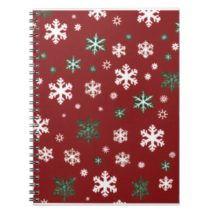 Colourful Christmas Notebook – Festive Winter Desi