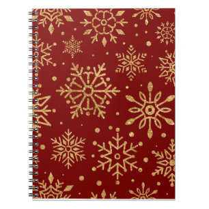 Colourful Christmas Notebook – Festive Winter Desi