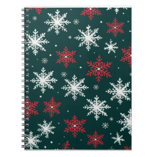 Colourful Christmas Notebook – Festive Winter Desi