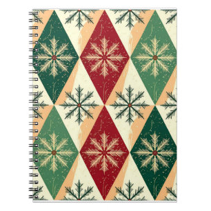 Colourful Christmas Notebook – Festive Winter Desi