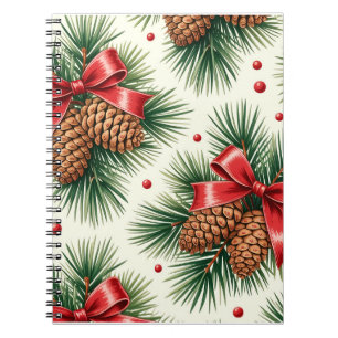 Colourful Christmas Notebook – Festive Winter Desi
