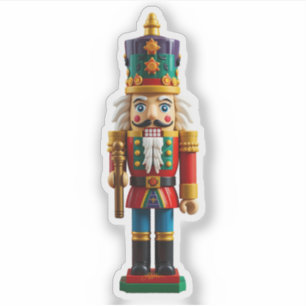 Colourful Christmas Nutcracker Toy