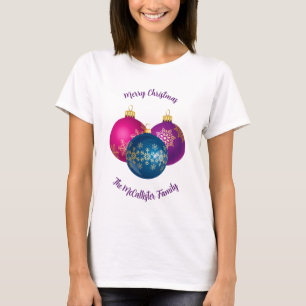 Colourful Christmas Ornaments T-Shirt