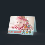 Colourful Christmas Tree Kids Birth Announcement<br><div class="desc">Colourful And Fun Christmas Tree Kids, Merry And Bright Christmas Greetings / Baby's 1st Christmas / Photo Holiday Birth Announcement. Designed by fat*fa*tin. Easy to customise with your own text, photo or image. For custom requests, please contact fat*fa*tin directly. Custom charges apply. www.zazzle.com/fat_fa_tin www.zazzle.com/color_therapy www.zazzle.com/fatfatin_blue_knot www.zazzle.com/fatfatin_red_knot www.zazzle.com/fatfatin_mini_me www.zazzle.com/fatfatin_box www.zazzle.com/fatfatin_design www.zazzle.com/fatfatin_ink...</div>