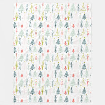 Colourful Christmas Tree Pattern