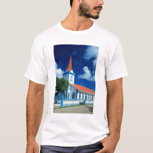 Colourful church on the island of Tahaa in the T-Shirt