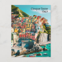 Colourful Cinque Terre, Italy - Customisable Photo