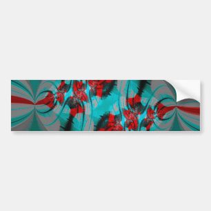 Colourful Circle Bumpersticker Bumper Sticker