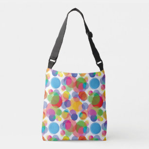Colourful Circle Pattern Crossbody Bag