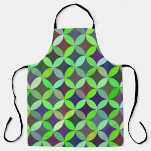 Colourful Circle Star Quilt Pattern  Apron
