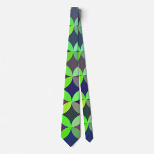 Colourful Circle Star Quilt Pattern Tie