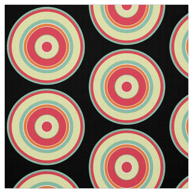 Colourful Circles 01 Fabric (Swatch)