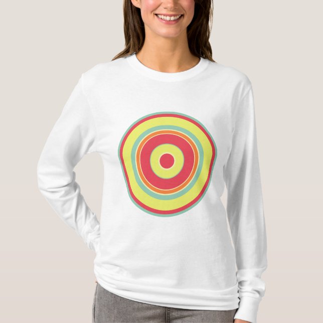 Colourful Circles 01 T-Shirt (Front)