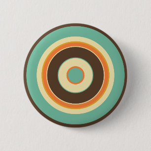 Colourful Circles 02 6 Cm Round Badge