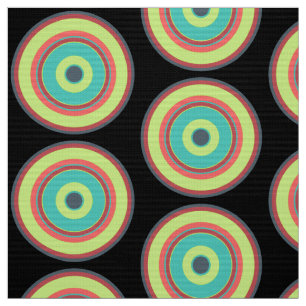 Colourful Circles 04 Fabric
