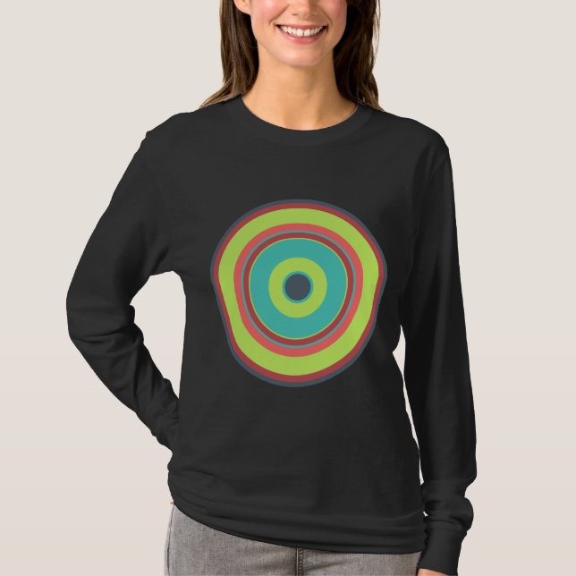 Colourful Circles 04 T-Shirt (Front)