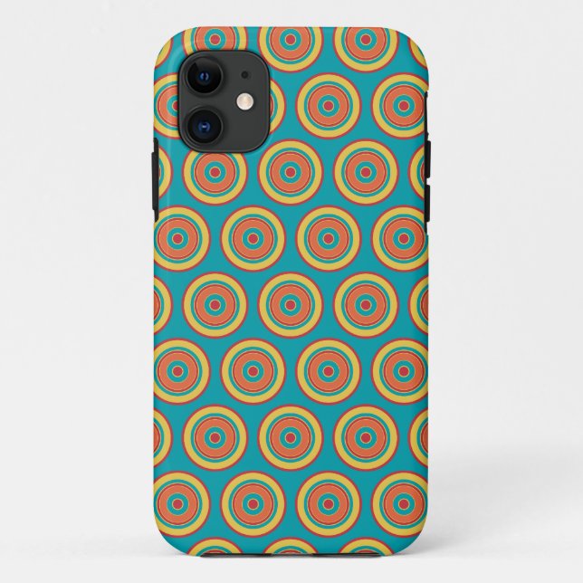 Colourful Circles 05 Case-Mate iPhone Case (Back)