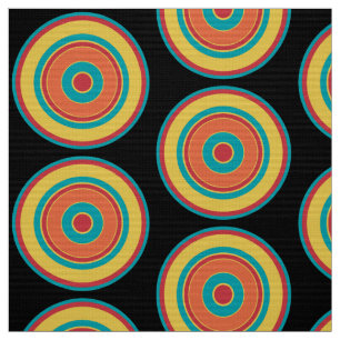 Colourful Circles 05 Fabric