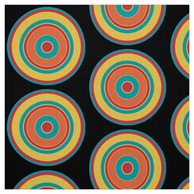 Colourful Circles 05 Fabric (Swatch)
