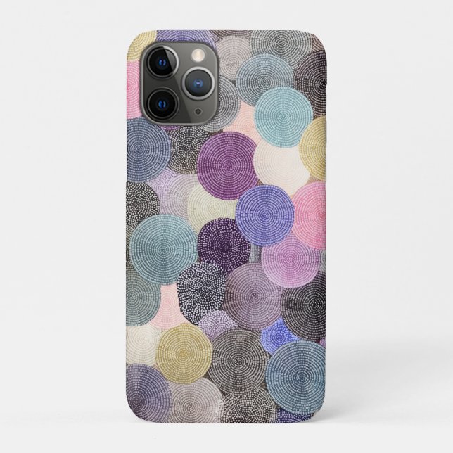 Colourful Circles Design Case-Mate iPhone Case (Back)