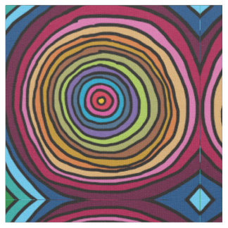 Colourful Circles Fabric