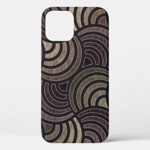 Colourful circles: high-resolution seamless textur iPhone 12 case