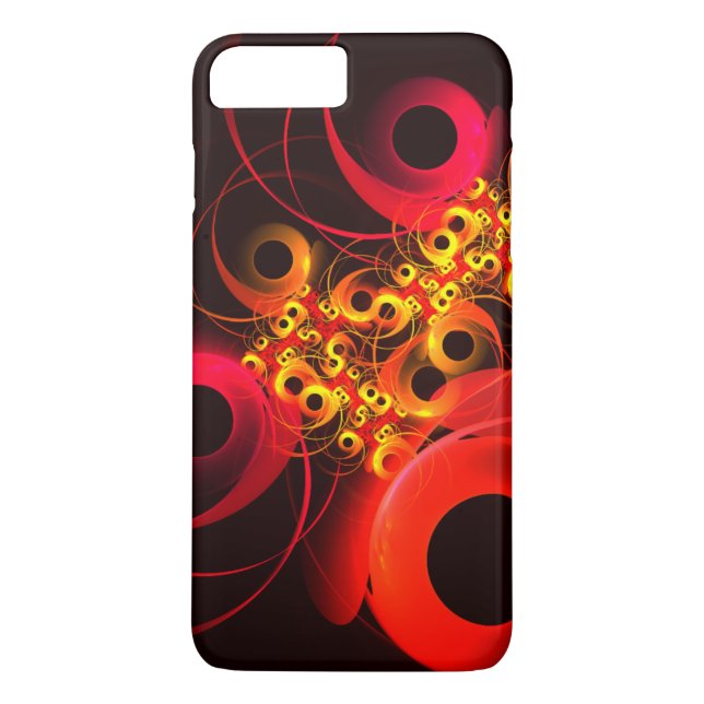Colourful Circles Modern Abstract Art Pattern #08 Case-Mate iPhone Case (Back)