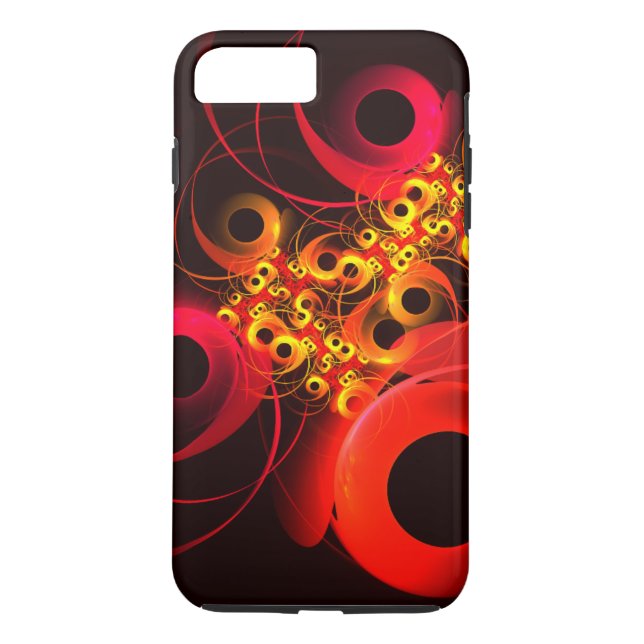 Colourful Circles Modern Abstract Art Pattern #08 Case-Mate iPhone Case (Back)