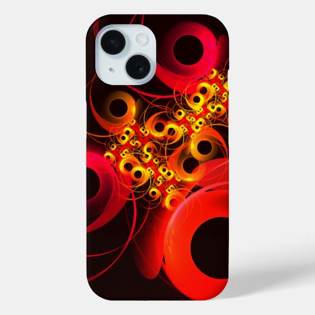 Colourful Circles Modern Abstract Art Pattern #08 Case-Mate iPhone Case (Back)