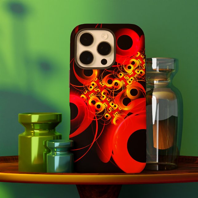 Colourful Circles Modern Abstract Art Pattern #08 Case-Mate iPhone Case (Colorful Circles Modern Abstract Art Pattern #08 Case-Mate iPhone Case)