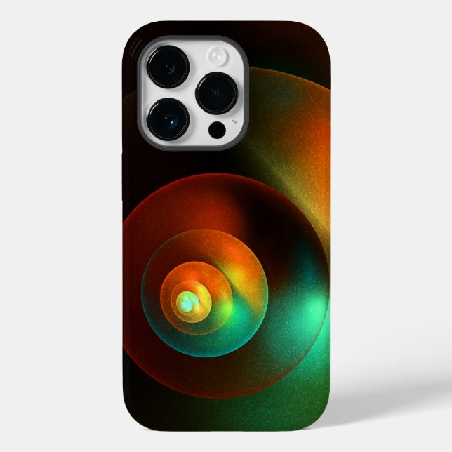 Colourful Circles Modern Abstract Art Pattern #18 Case-Mate iPhone Case (Back)