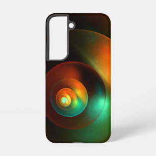 Colourful Circles Modern Abstract Art Pattern #18 Samsung Galaxy Case