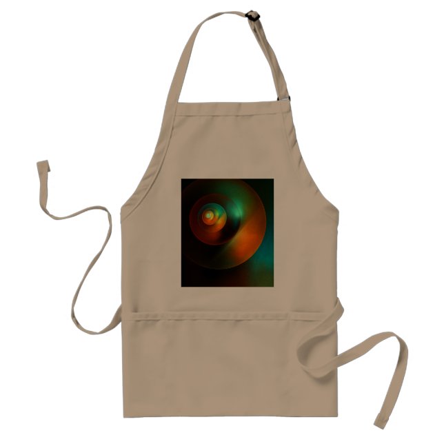 Colourful Circles Modern Abstract Art Pattern #18 Standard Apron (Front)