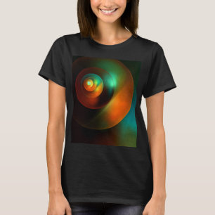 Colourful Circles Modern Abstract Art Pattern #18 T-Shirt