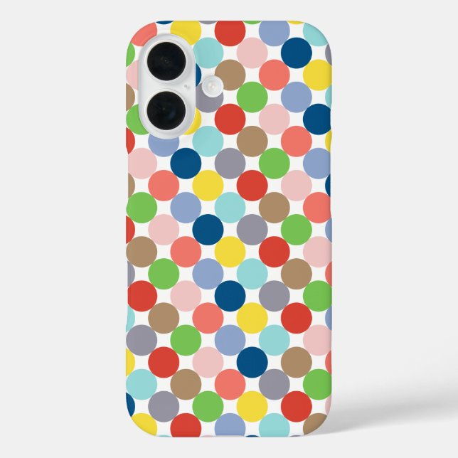 colourful circles of pastel colour... Case-Mate iPhone case (Back)
