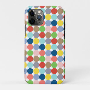 colourful circles of pastel colour... iPhone 11 pro case
