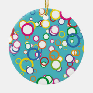 Colourful Circles Ornament