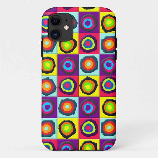 Colourful Circles Pattern Case-Mate iPhone Case (Back)
