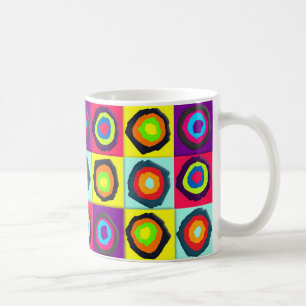 Colourful Circles Pattern Coffee Mug