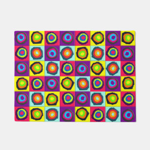 Colourful Circles Pattern Doormat
