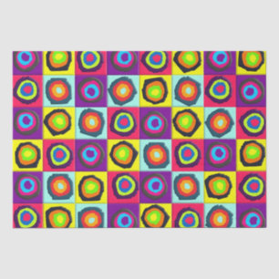 Colourful Circles Pattern Tissue Paper